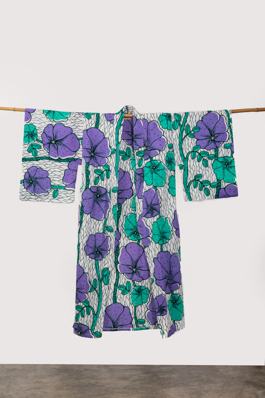 I-VIOLET African Lifestyle Kimono