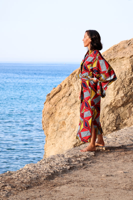 REINA African Lifestyle Kimono