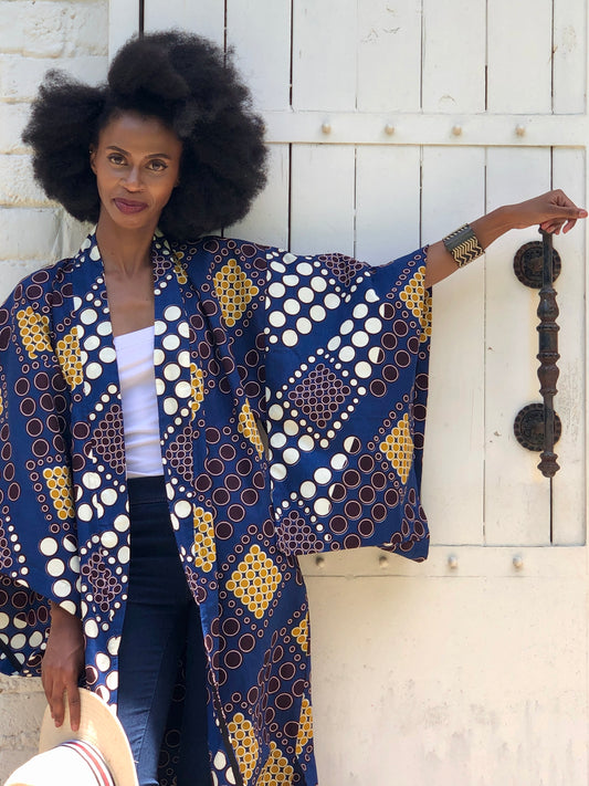 UBISI African Lifestyle Kimono